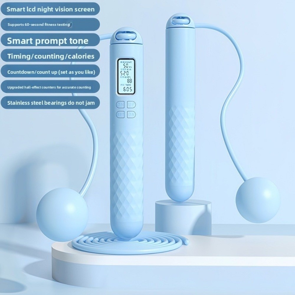 Cuerda para saltar inalámbrica - Smart Jump Rope Digital Counter reseña y precio