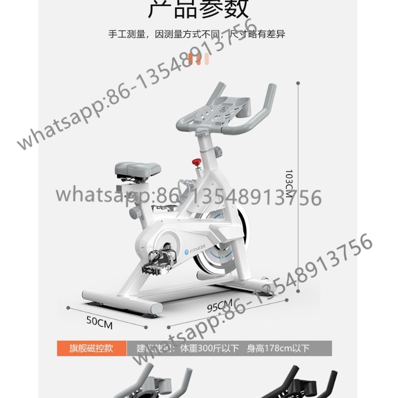 Bicicleta de Spinning con Resi - Exercise Bike Magnetic Resistance reseña y precio