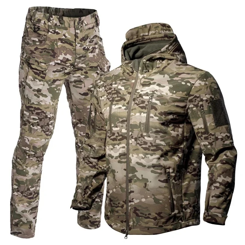 Impermeable Softshell camuflaj - Hiking reseña y precio
