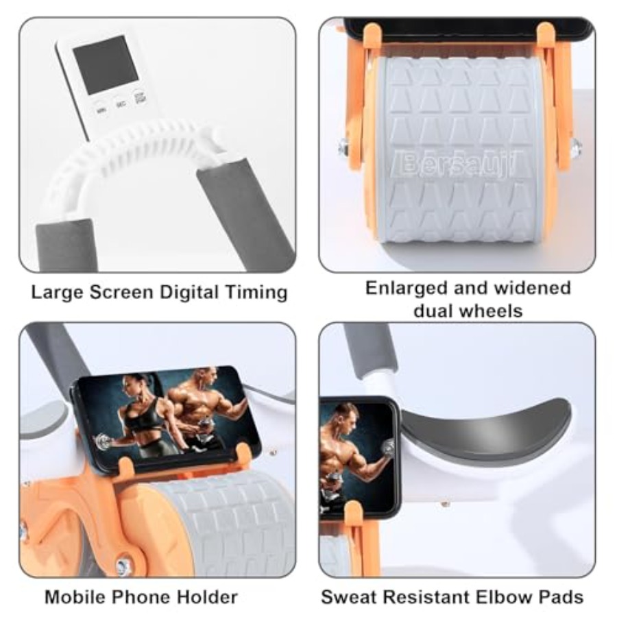 Rueda Abdominal Mejorada 2026  - Ab Roller Wheel With Elbow Support reseña y precio