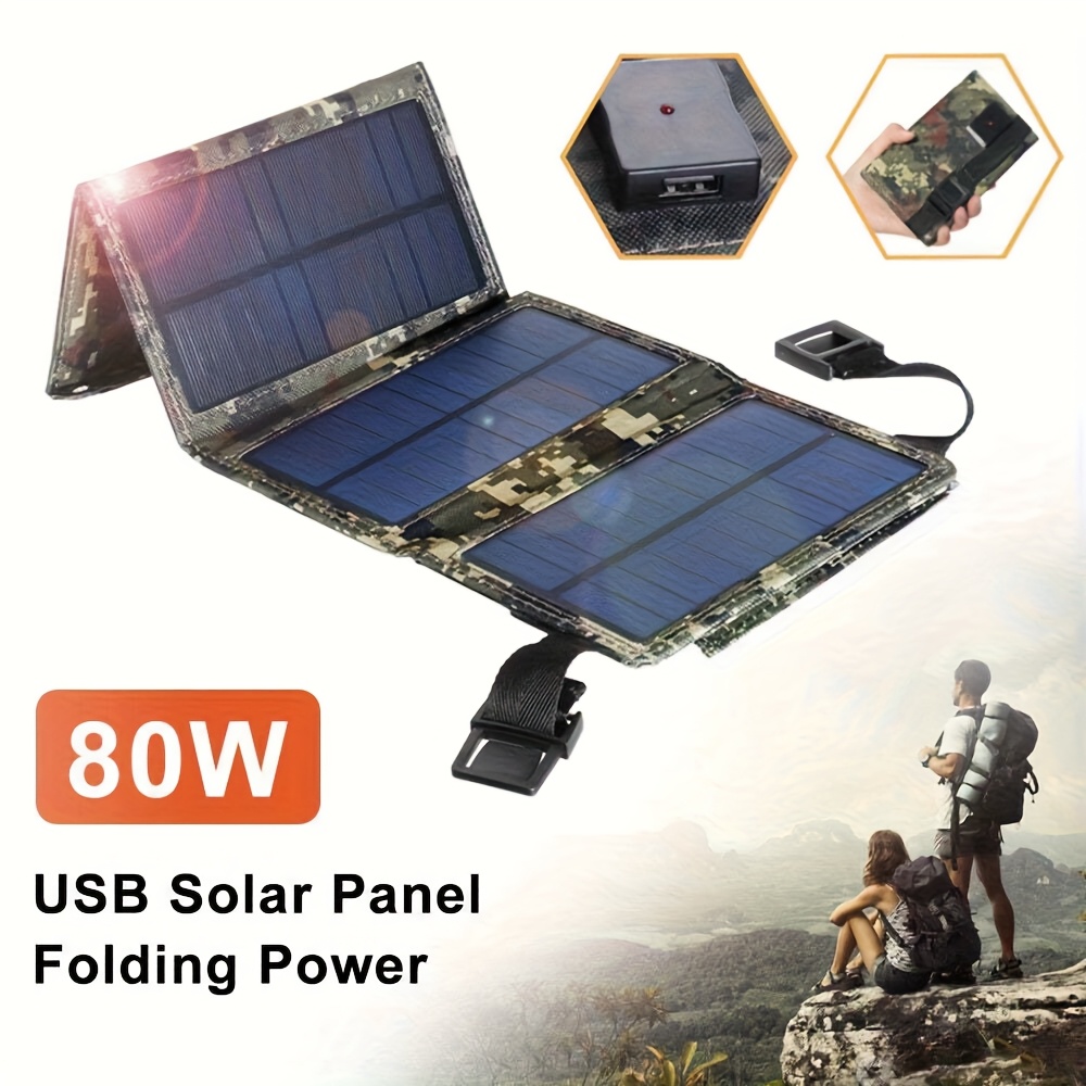 Panel Solar Portátil Plegable  - Hiking reseña y precio