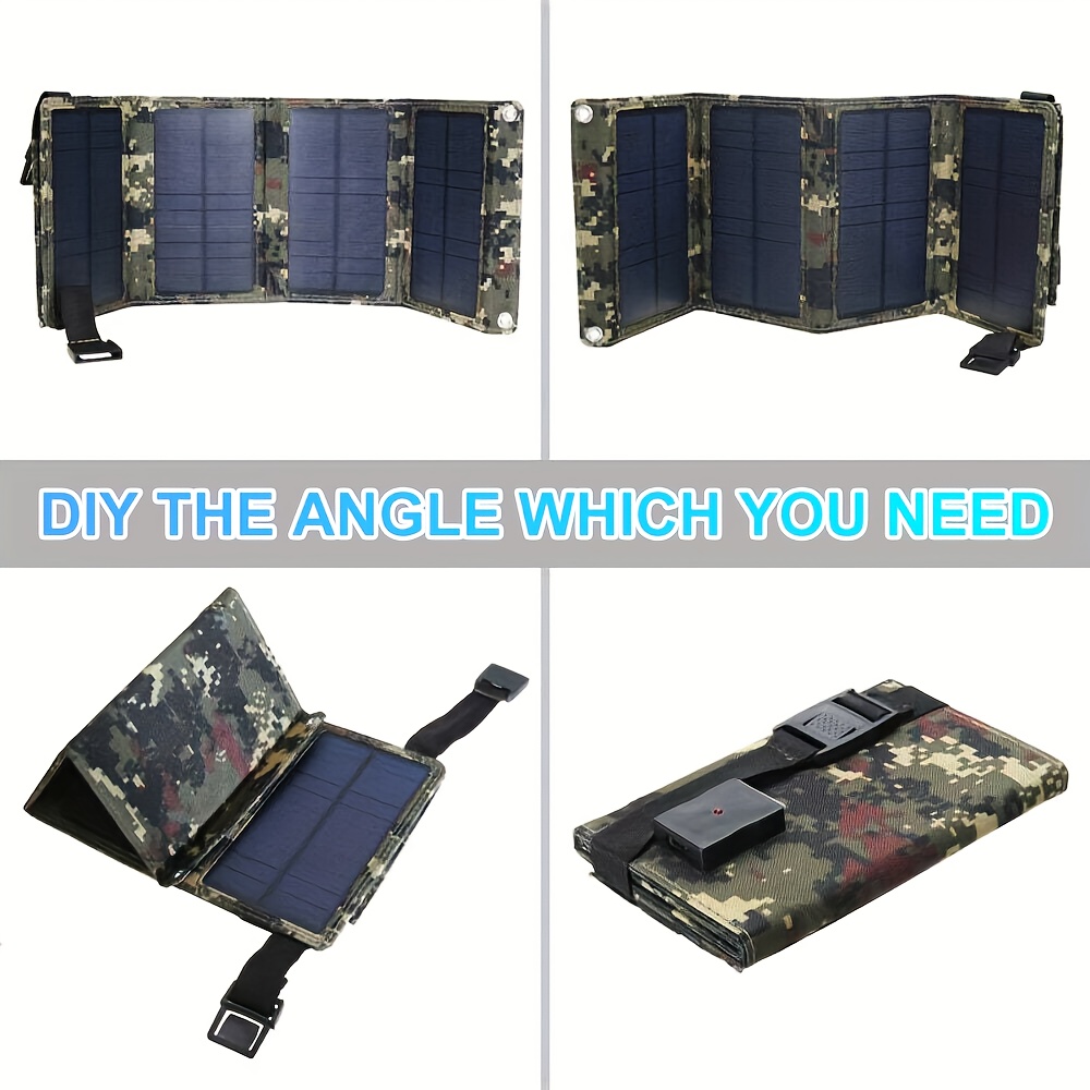 Panel Solar Portátil Plegable  - Hiking reseña y precio