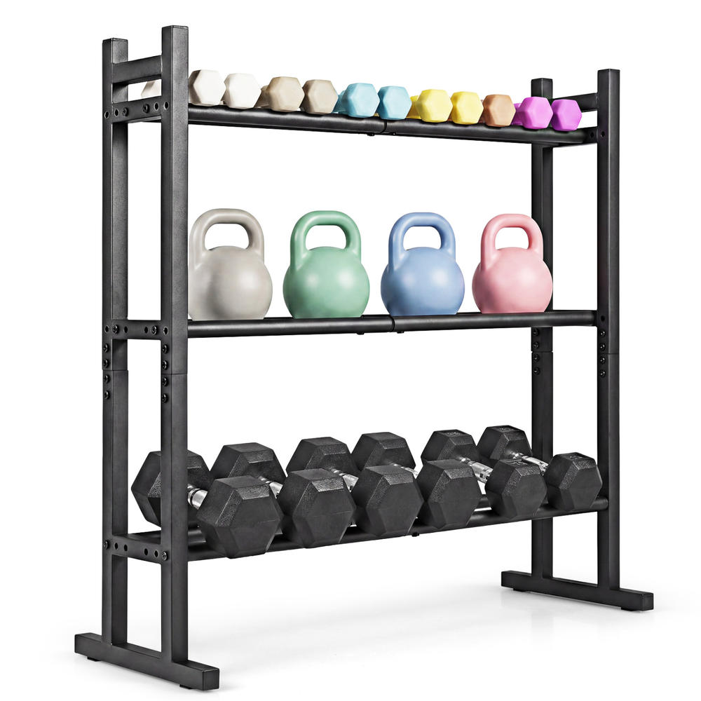 Estante para mancuernas de 3 n - Fitness Equipment reseña y precio