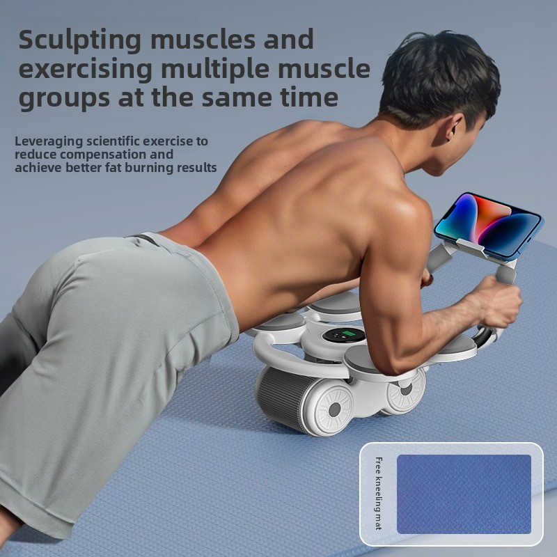 Rodillo Abdominal con Soporte  - Ab Roller Wheel With Elbow Support reseña y precio