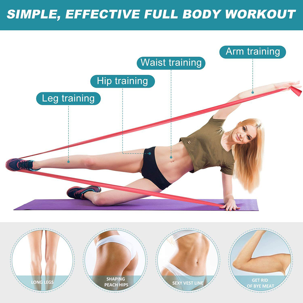 Bandas de resistencia deportiv - Pilates Bar Kit With Resistance Bands reseña y precio