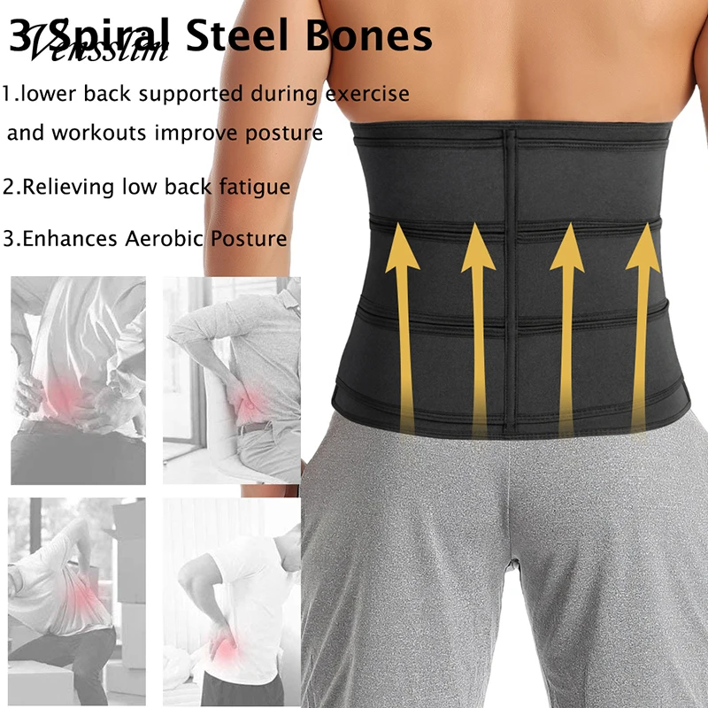 Vensslim-Entrenador de cintura - Sweat Waist Trainer Belt Neoprene reseña y precio