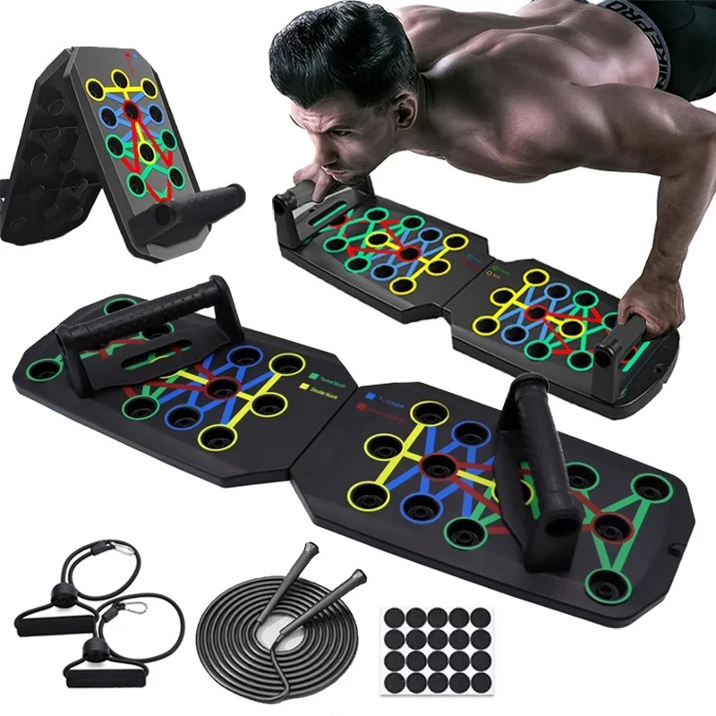 Juego de tabla de flexiones pl - Push Up Board Foldable Multi Function reseña y precio