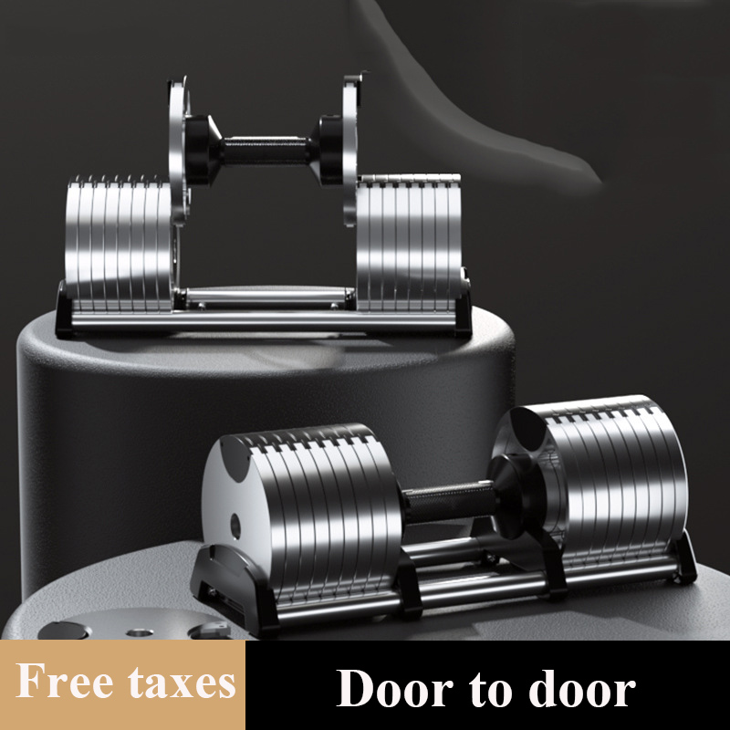 Equipo de levantamiento de pes - Adjustable Dumbbell Pair 40Kg reseña y precio