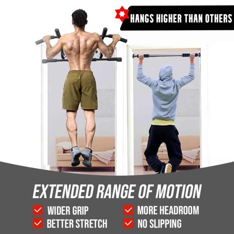 Barra de dominadas profesional - Door Pull Up Bar No Screw reseña y precio