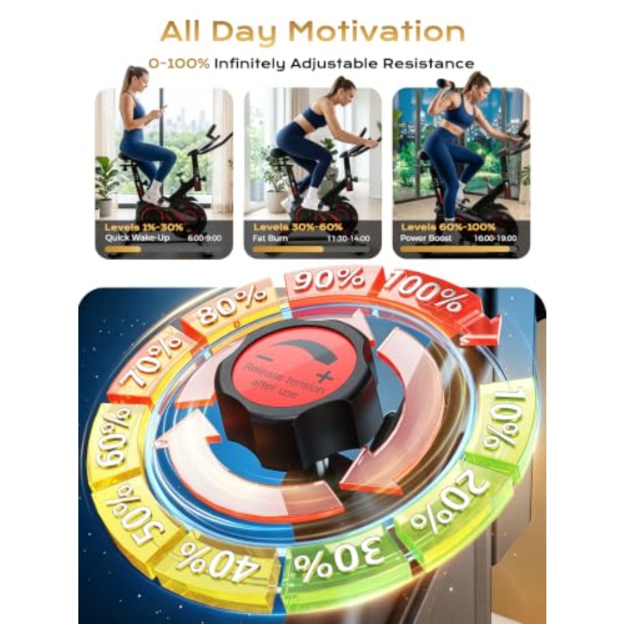 Bicicleta de ejercicio para gi - Exercise Bike Magnetic Resistance reseña y precio