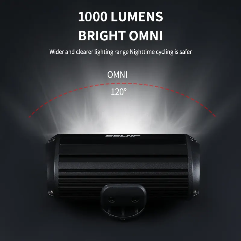 Faro delantero para bicicleta  - Rechargeable Bicycle Headlight 1000 Lumen reseña y precio