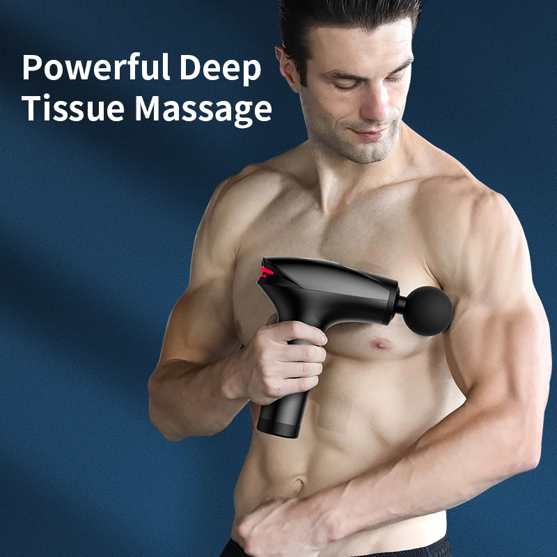 Nueva Pistola de Masaje con Co - Electric Massage Gun Deep Tissue reseña y precio