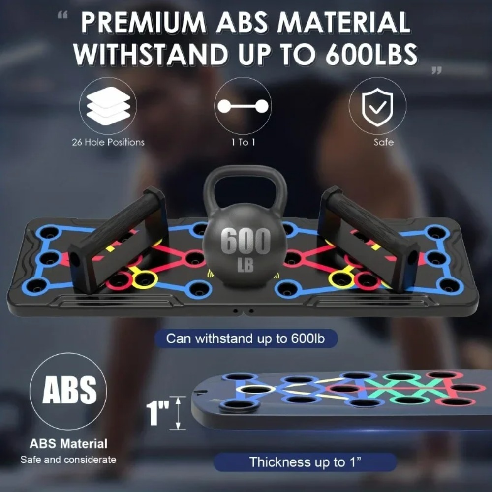 Juego de tabla de flexiones mu - Push Up Board Foldable Multi Function reseña y precio