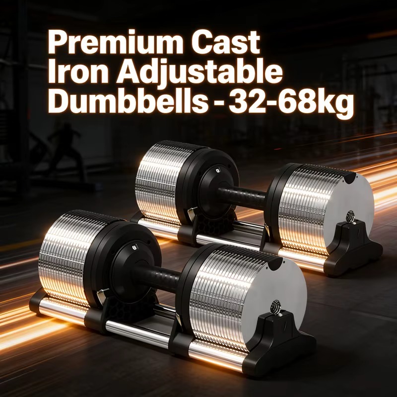 Juego de Mancuernas Hexagonale - Adjustable Dumbbell Pair 40Kg reseña y precio