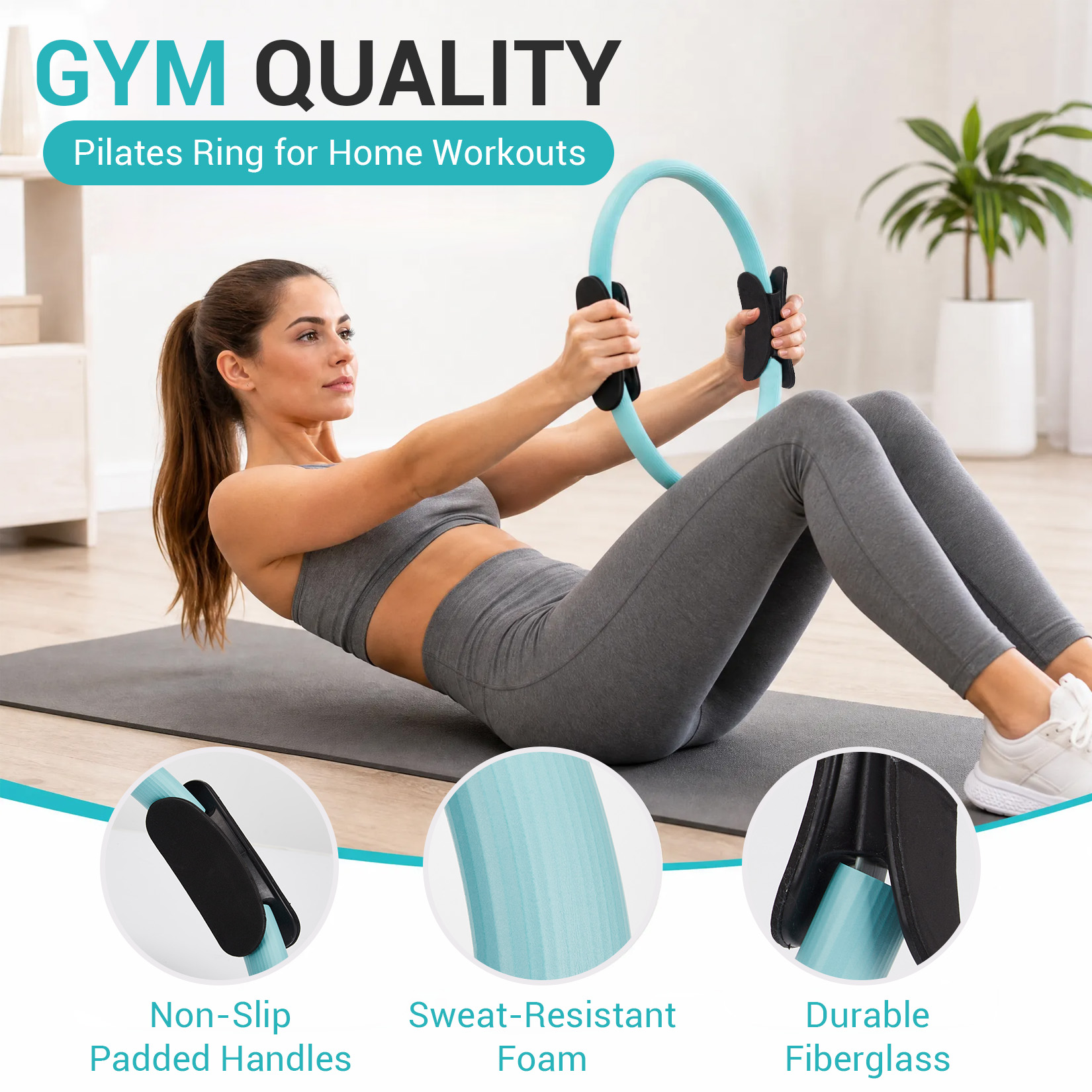 Set de Entrenamiento de Pilate - Pilates Bar Kit With Resistance Bands reseña y precio