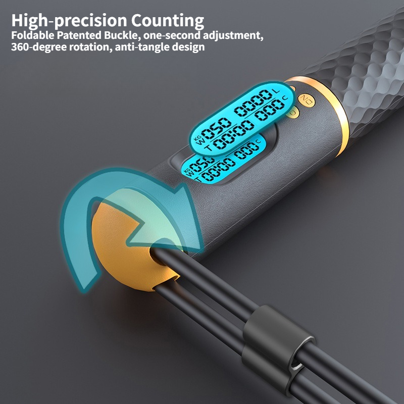 Cuerda de Saltar Inteligente,  - Smart Jump Rope Digital Counter reseña y precio