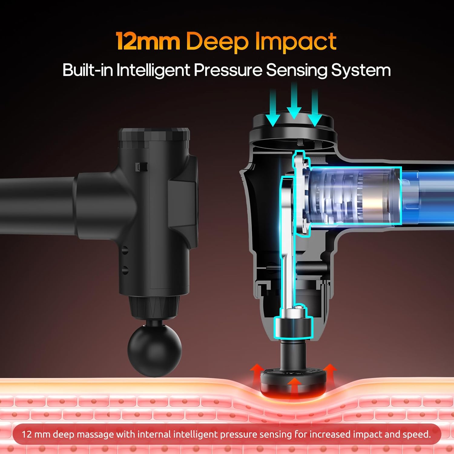 Pistola de Masaje de Tejido Pr - Electric Massage Gun Deep Tissue reseña y precio