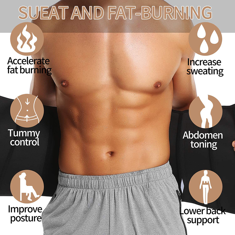Corsé entrenador de cintura de - Sweat Waist Trainer Belt Neoprene reseña y precio