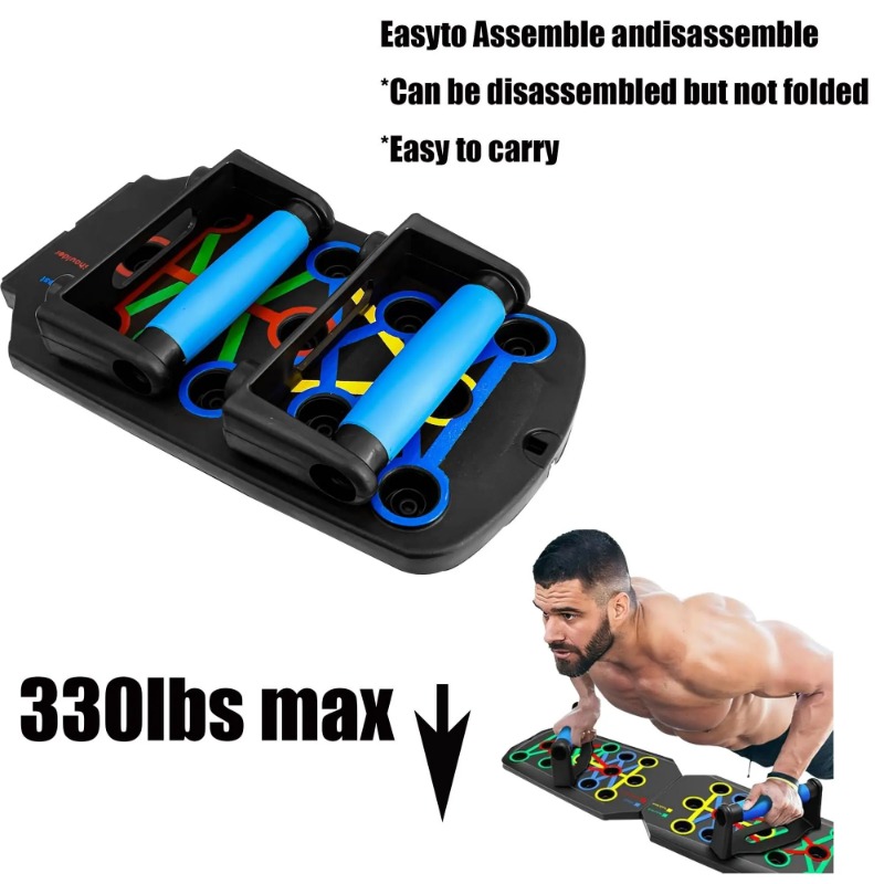 Tabla de flexiones plegable co - Push Up Board Foldable Multi Function reseña y precio