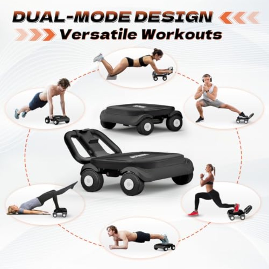 Rueda Ab Roller para entrenami - Ab Roller Wheel With Elbow Support reseña y precio