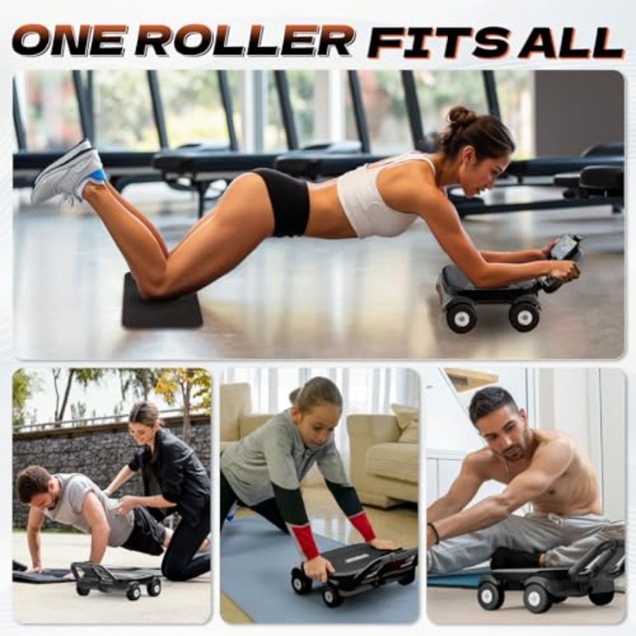 Rueda Ab Roller para entrenami - Ab Roller Wheel With Elbow Support reseña y precio