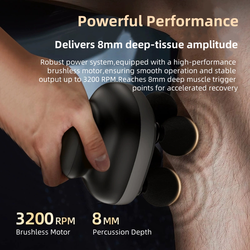Pistola de Fascia de mano de 4 - Electric Massage Gun Deep Tissue reseña y precio