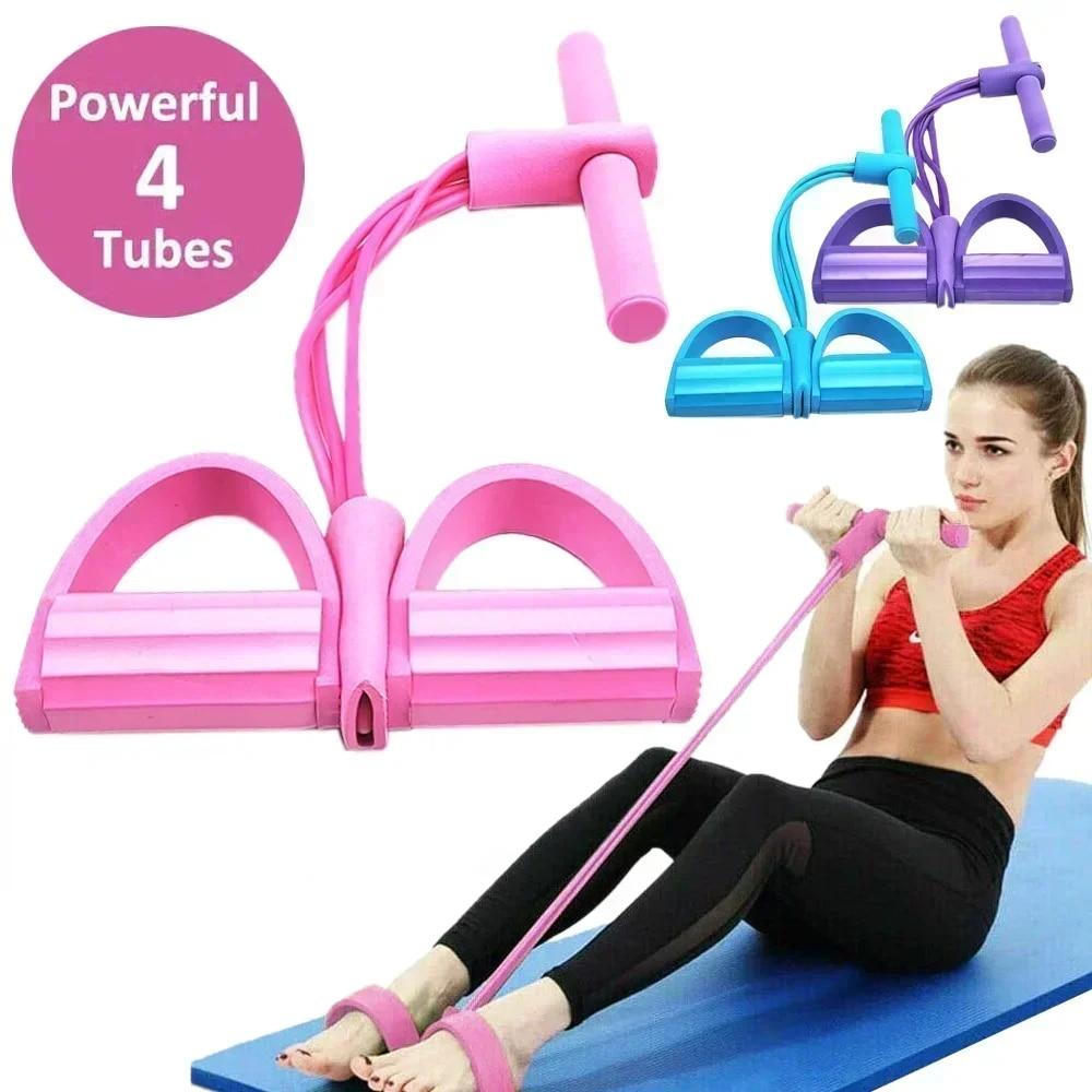 Bandas elásticas de resistenci - Pilates Bar Kit With Resistance Bands reseña y precio